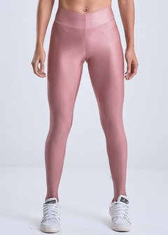 CALCA LEGGING FEMININA GLOSSY DARK PINK FCL13673