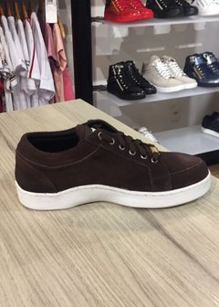 TÊNIS LA MAFIA BASIC BROWN LM102205-115-EASY JUMP FIT STORE