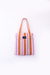 Totebag chica Stripes Naranja y Fucsia - comprar online