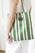 Totebag chica Stripes Verde en internet