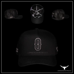 BONÉ LONHORN TRUCK PRETO LHT 203 "O" - ADESIVO DE BRINDE - comprar online