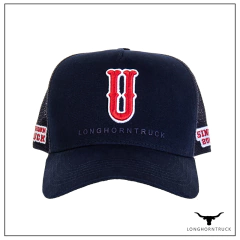 BONÉ LONHORN TRUCK MARINHO LHT 174 "U" - ADESIVO DE BRINDE