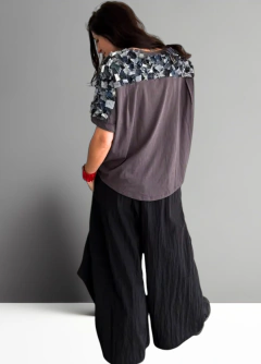 Remera Trama Denim