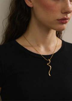 Collar Espiral Sienna - Oro