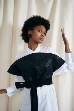 Top de cuero - Negro - Iskin Sisters