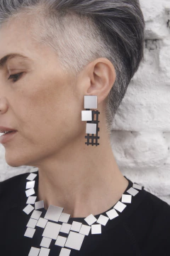 Aros Bauhaus Squares - Plata en internet