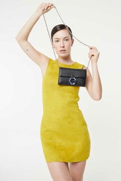 Imagen de Mini cartera Mies Leather Bag- Negra (Billetera)