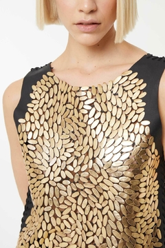 Chaleco de Cuero Emma - Gold - Pre Order - Iskin Sisters