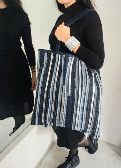 Maxi tote bag Tiras - comprar online