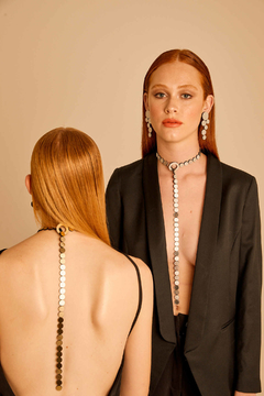 Collar Abstraction Y Silver en internet