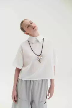 Collar Colgante Abstraction - Oro - Iskin Sisters