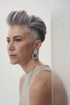 Aros Abstraction New - Plata - comprar online