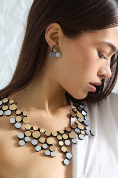 Aros Abstraction - Plata & Oro - Iskin Sisters