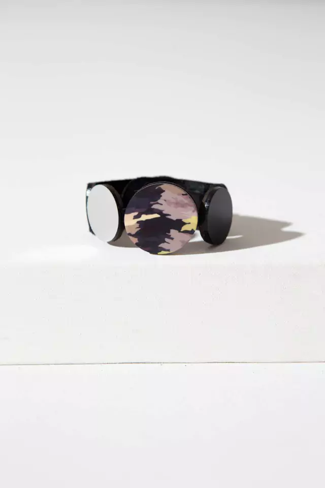 Brazalete Frame Circle Sky - Yellow thumbnail 2