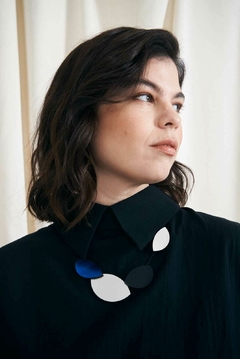 Collar Forest Symphony - Plata/Negro/Azul - comprar online