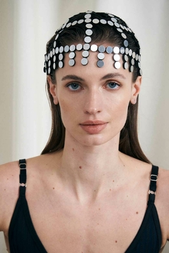 Abstraction Head Chain - Plata - comprar online