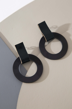 Imagen de Aros Mies Cirle Large Black