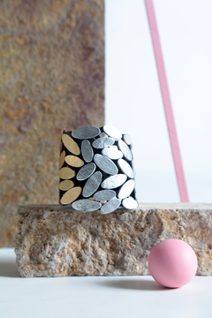 BRAZALETE EMMA - PLATA Y ORO