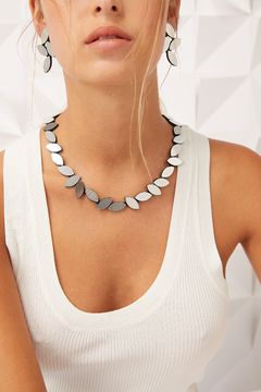 Aros Kate Leaves Medium - Plata - comprar online