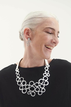 Collar Lightplay One Layer - Plata