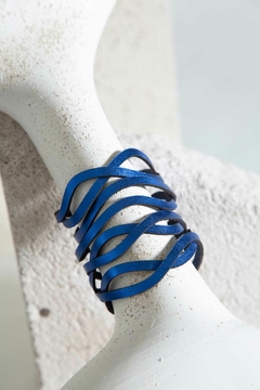 Brazalete Curves Duo - Azul en internet