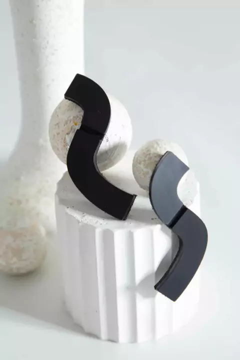 Aros Mies Wave - Negro