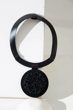 Collar Mies - Black Rubber