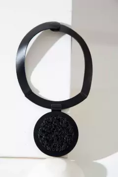 Collar Mies - Black Rubber