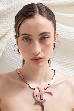 Collar Mies Orbit - Cobre en internet