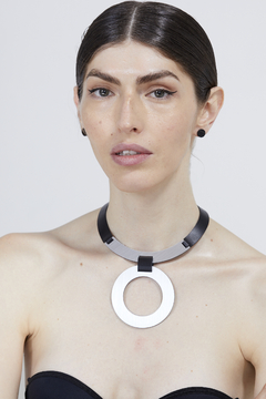 Collar Mies Circle - Silver