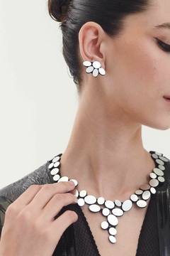 Aros Organic Reflections - Plata - comprar online