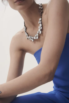 Collar Organic Reflections Round - Plata en internet