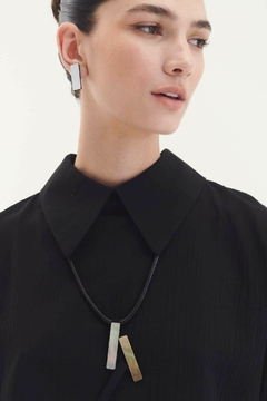 Aros Ray Rectangle - Plata - Iskin Sisters