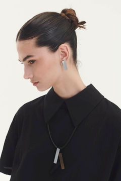 Aros Ray Rectangle - Plata - comprar online