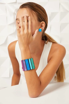 Brazalete Rainbow Round -Rainbow - Iskin Sisters