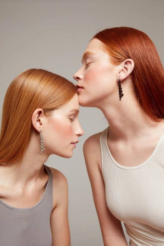 Aros Scarlett - Negro - tienda online