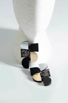 Aros Sophie's Vision - Plata/Negro/Oro/Peltre