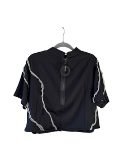 Blusa Oversize Negra - Upcycled en internet
