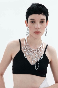 Collar Victoria Art Nouveau - Plata - Iskin Sisters