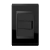 Conjunto 1 Interruptor Simples - Refinatto - Preto Alto Brilho / Preto