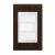 Conjunto 1 Interruptor Simples - Refinatto - Tabaco com Branco CTAB001