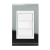 Conjunto 1 Interruptor Paralelo - Refinatto - Titânio com Branco CTB003