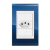 Conjunto 1 Tomada 20A - Refinatto - Classic Blue Alto Brilho / Branco PCBB004