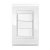 Conjunto 2 Simples - Refinatto - Branco Alto Brilho / Branco PBB021