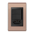 Conjunto 2 Paralelos + 1 Tomada 20A - Refinatto - Rose Gold com Preto CRGP018