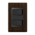 Conjunto 2 Simples - Refinatto - Tabaco com Preto CTAP021