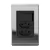Conjunto 1 Simples + 2 Tomadas 10A - Refinatto - Prata com Preto CPP028