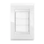 Conjunto 1 Simples + 2 Paralelos - Refinatto - Branco Alto Brilho / Branco PBB027