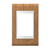 Placa 3 Módulos + Suporte 4X2 - Refinatto - Avelã com Branco CAVB053