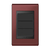 Placa Cega + Suporte 4X2 - Refinatto - Vinho com Preto CVIP035